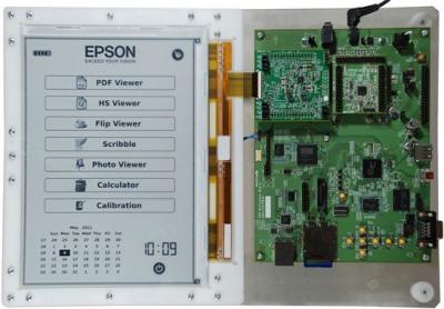 Epson 9.7'' 300 PPI E Ink prototype display