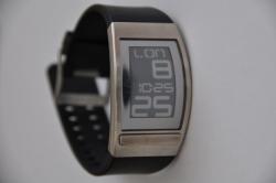 Phosphor world time curved E Ink watch photo