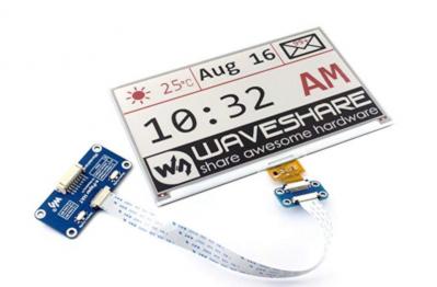 Waveshare 7.5'' E Ink HAT dispaly for Raspberry Pi photo