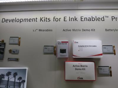 E Ink Dev-Kits at SID 2016