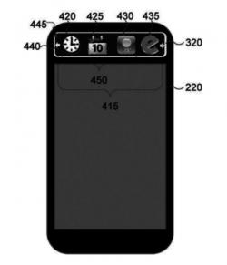 Samsung E Ink phone cover patent photo