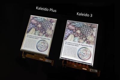 E Ink Kaleido Plus vs Kaleido 3
