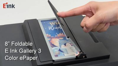 E Ink foldable 8-inch Gallery 3 ePaper display