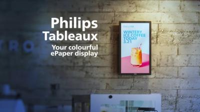 Philips Tableaux E Ink display